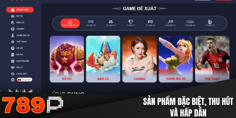 Hệ sinh thái trò chơi đặc biệt, thu hút và hấp dẫn