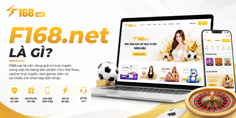 Thương hiệu F168 website chính thức F168.net